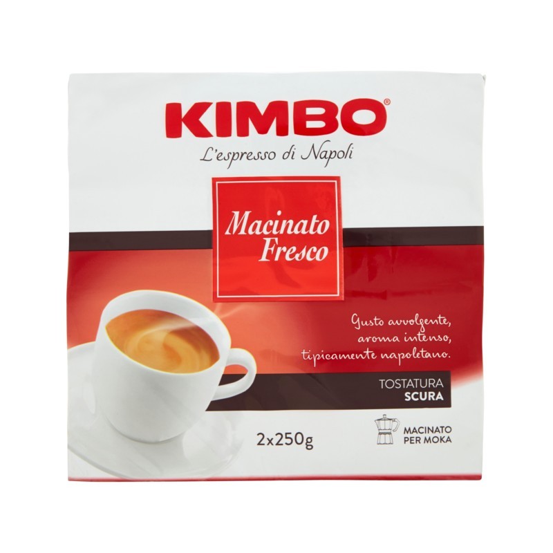 Kimbo Macinato Fresco Busta 2x250gr