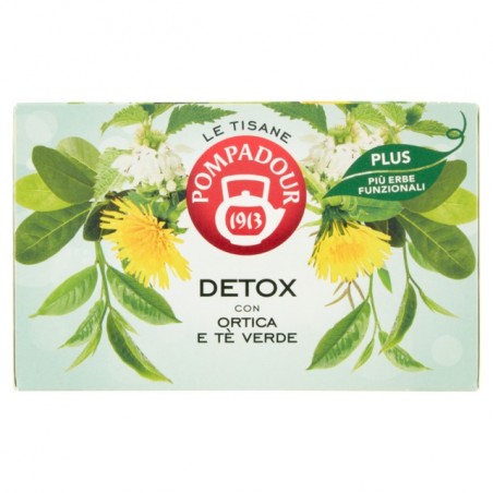 8002355645723 Pompadour Tisana Detox 2,2gr 18 Filtri