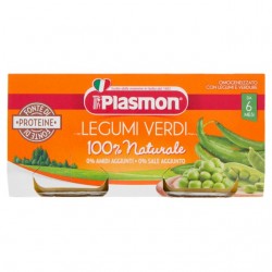 Plasmon Omogeneizzati Legumi Verdi 2x80gr