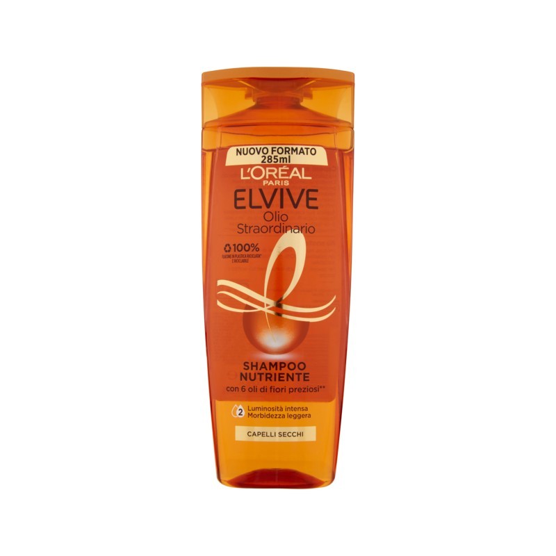 Elvive Shampoo Olio Straordinario - Nutriente 285ml