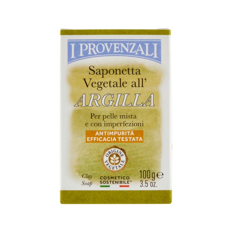 I Provenzali Saponetta All'argilla Antimpurita' 100gr