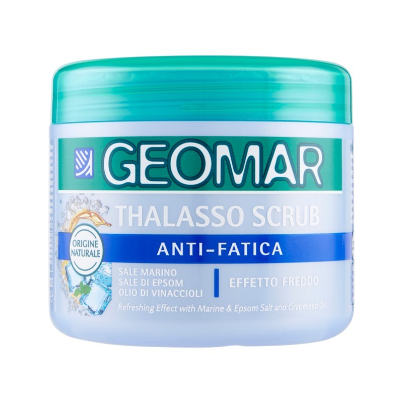 8003510032716 Geomar Thalasso Scrub Anti-Fatica Vaso 600gr