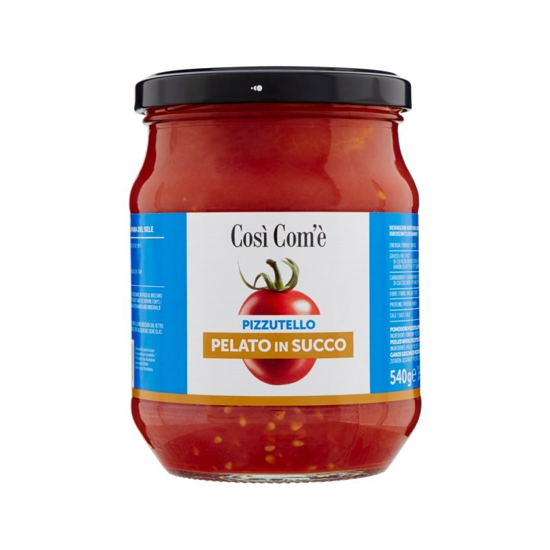 Cosi' Com'e' Pomodoro Pizzutello Pelato 540gr