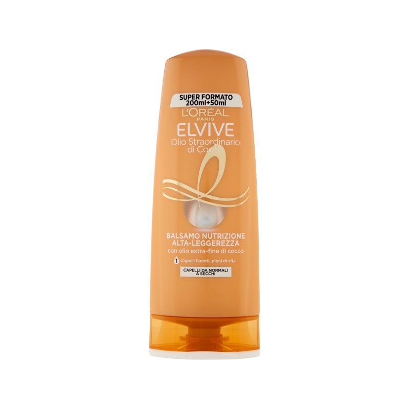 Elvive Balsamo Olio Straordinario Di Cocco 250ml