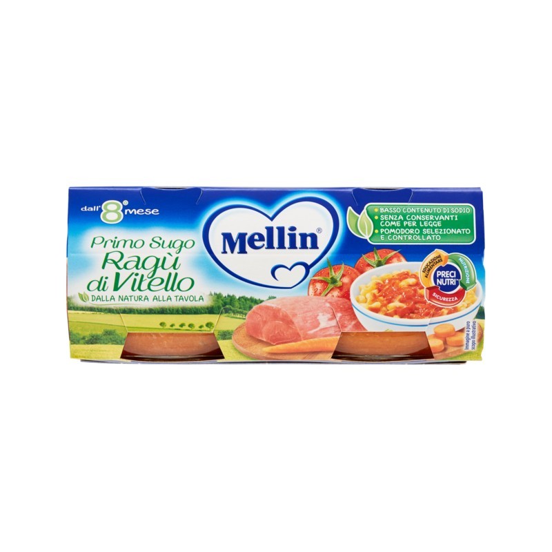 Mellin Primoragu' Vitello 2x80gr