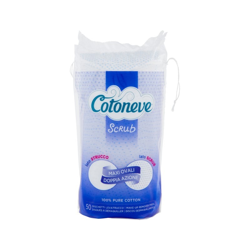 Cotoneve Dischetti Scrub Maxi Ovali 50pz