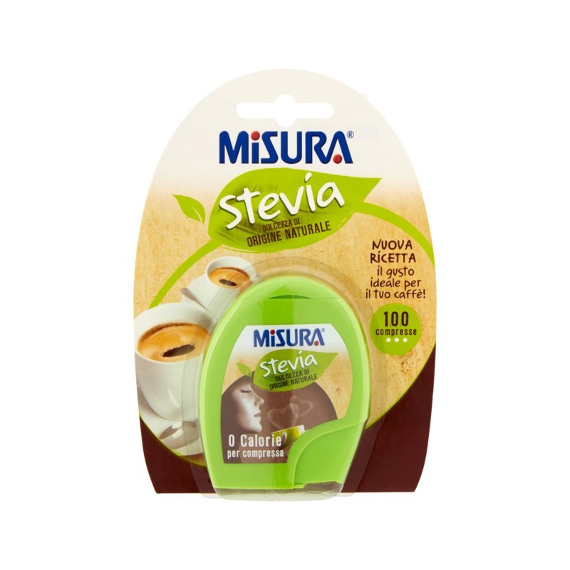 7640110704721 Misura Stevia 100 Compresse 8gr