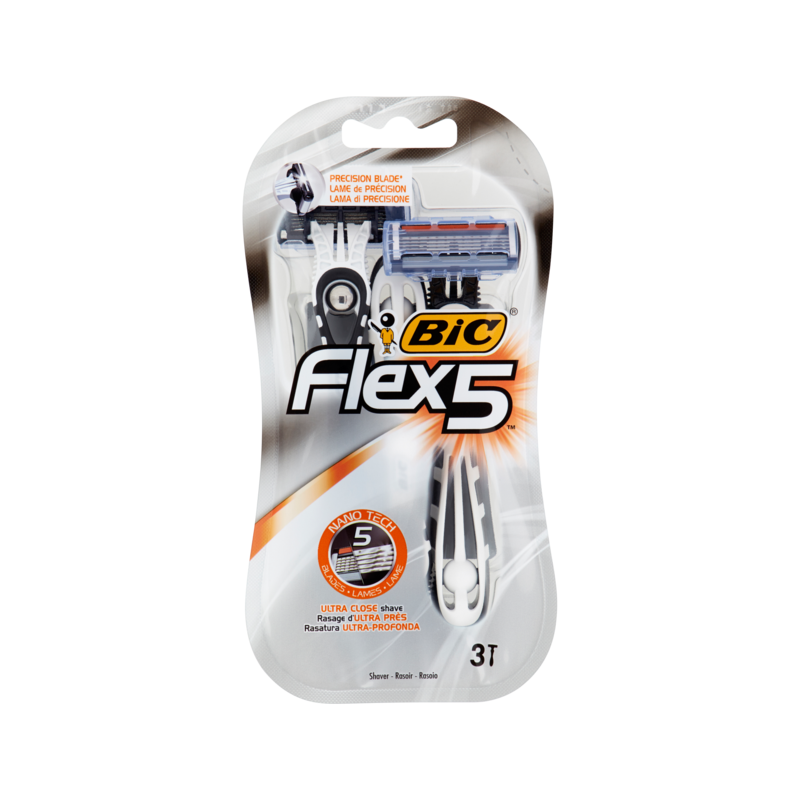 Bic Rasoio 5 Flex 3pz