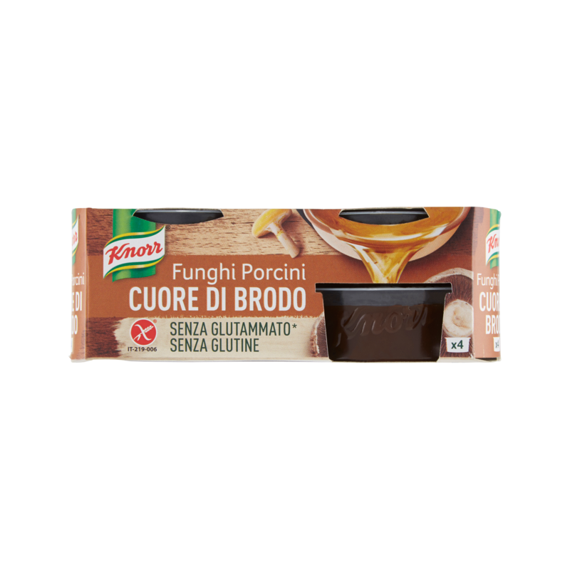 Knorr Cuore Di Brodo Funghi Porcini 4x28gr