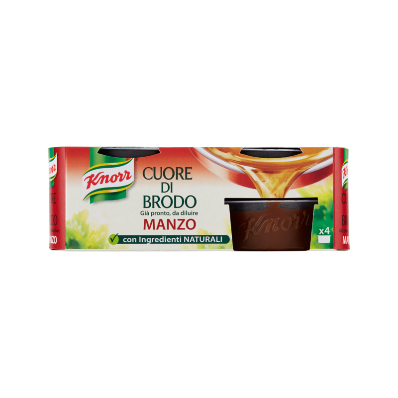 Knorr Cuore Di Brodo Manzo 4x28gr