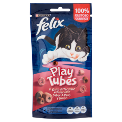 Felix Play Tubes Tacchino E Prosciutto 50gr