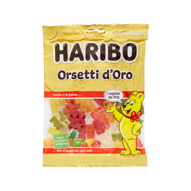 8426617651299 Haribo Caramelle Orsetti D'oro 175gr