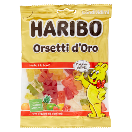 8426617651299 Haribo Caramelle Orsetti D'oro 175gr