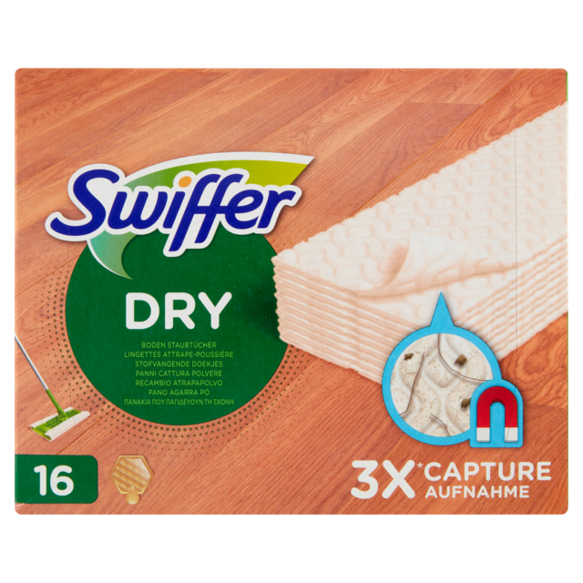 SWIFFER PANNI DRY LEGNO NEW 16PZ