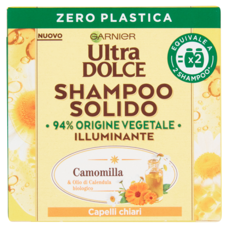 3600542374279 Ultra Dolce Shampoo Solido Camomilla 60gr