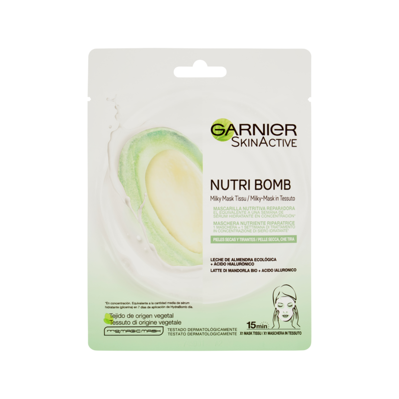 Garnier Nutri Bomb Maschera Latte Di Mandorla 28gr