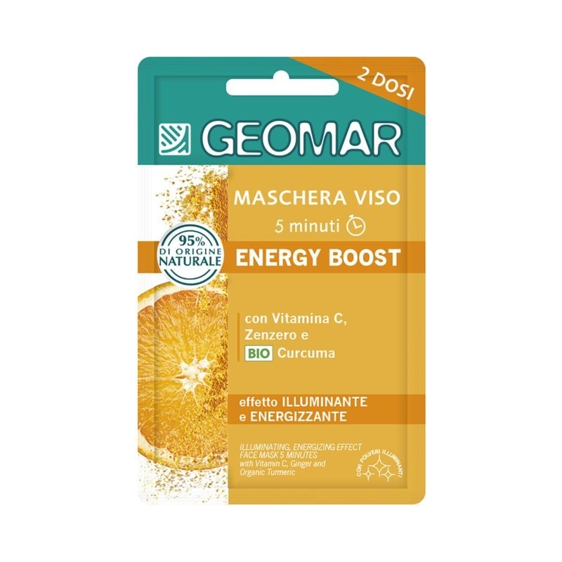 8003510033577 Geomar Maschera Viso Energy Boost 2x7,5ml