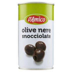 D'amico Olive Nere Snocciolate In Latta 350gr