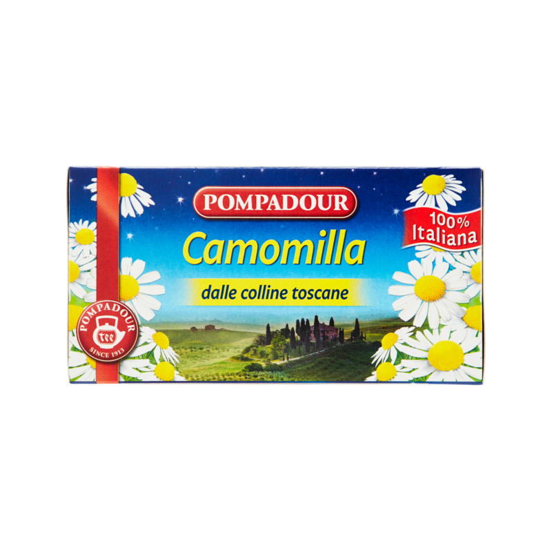 8002355507397 Pompadour Camomilla Setacciata 100% Italiana 18 Filtri