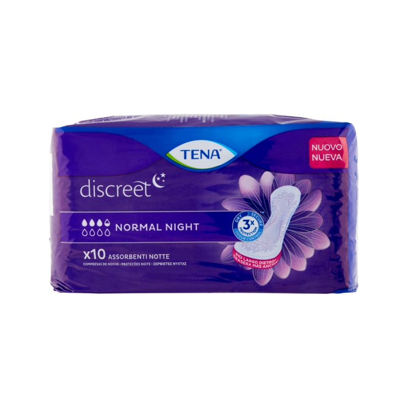 Tena Lady Discreet Normal Night 10pz