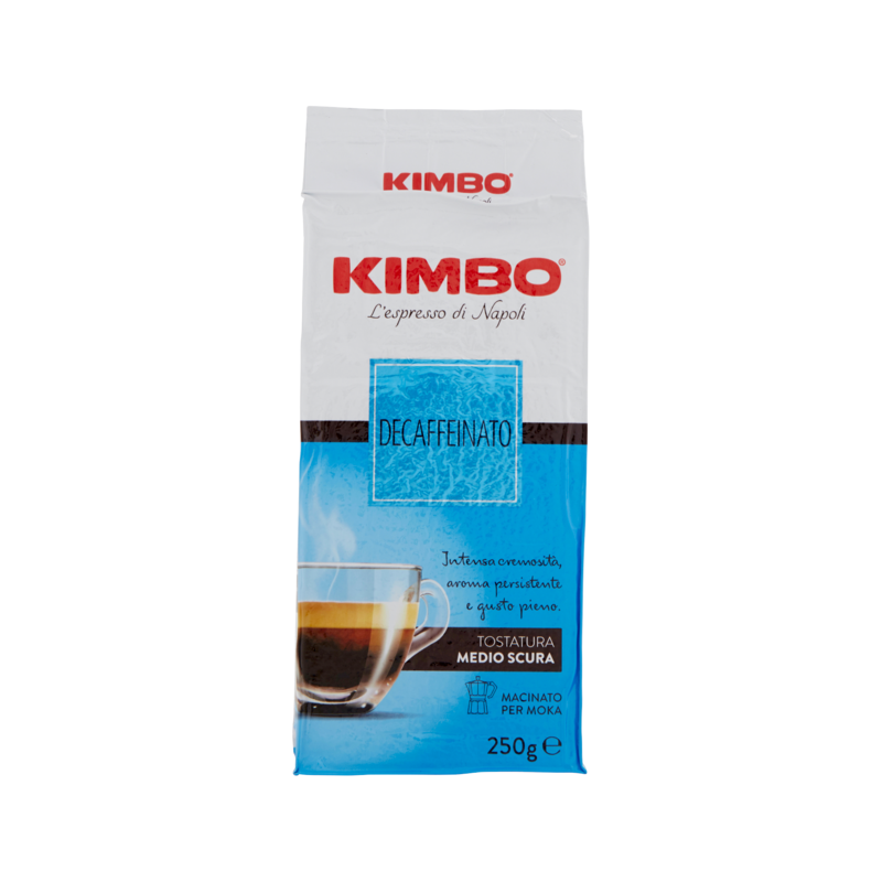 Kimbo Espresso Decaffeinato Busta 250gr