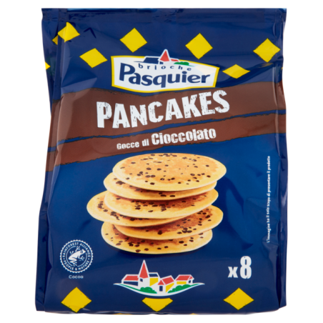 3256549999917 Pasquier Pancakes Con Gocce Di Cioccolato 280gr