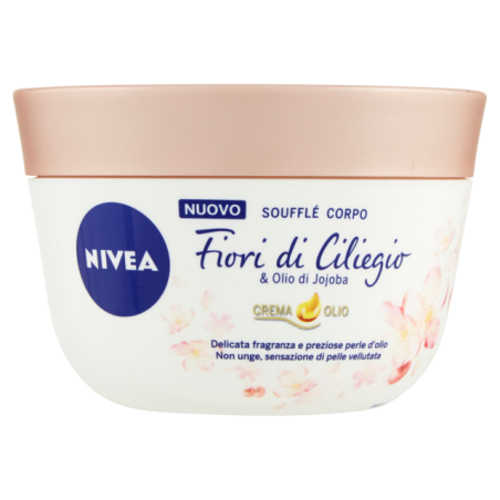 40063157 Nivea Body Souffle' Ciliegio 200ml