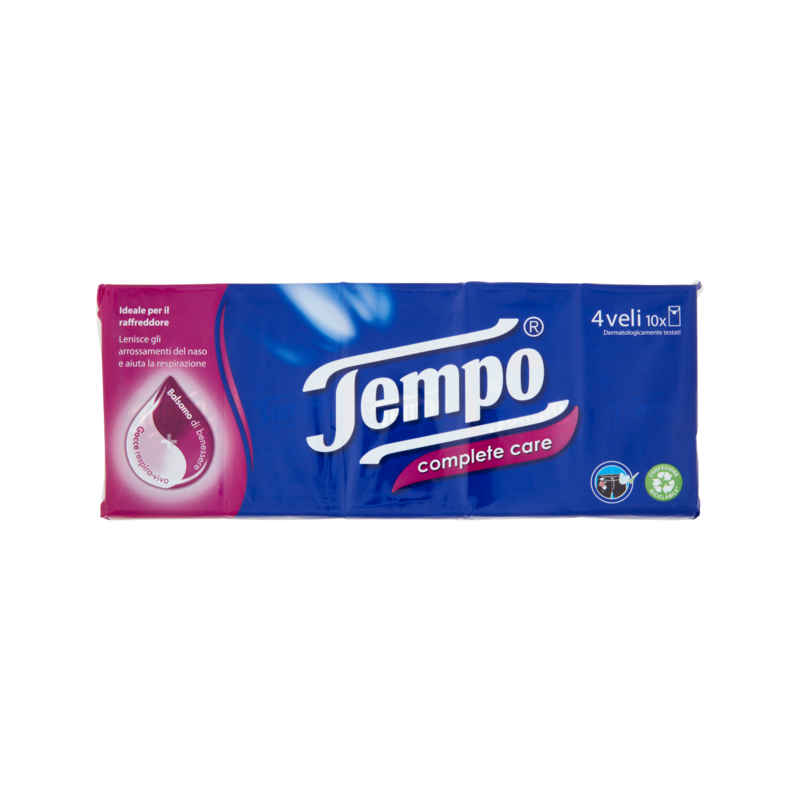 Tempo Fazzoletti Complete Care New 10pz