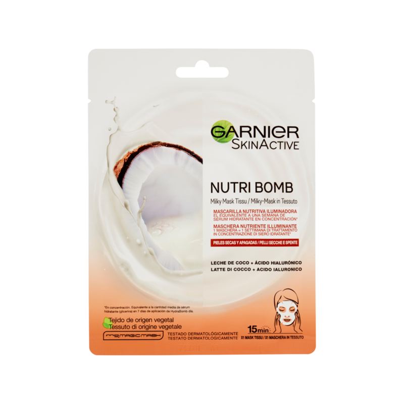 Garnier Maschera Tnt Nutri Bomb Cocco 28gr