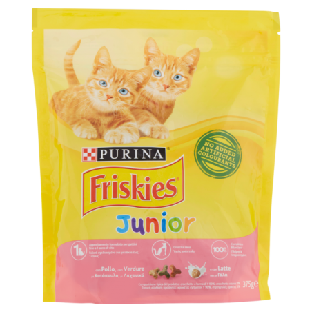 7613035425576 Friskies Cat Crocchette Junior 375gr