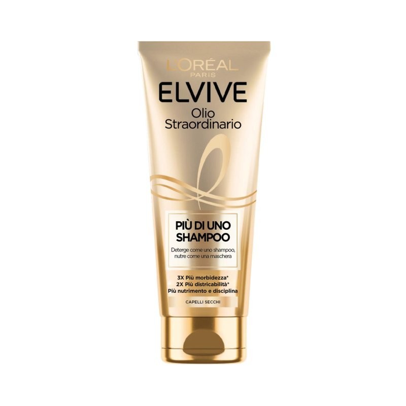 Elvive Shampoo Olio Straordinario Piu' Di Un Shampoo 200ml