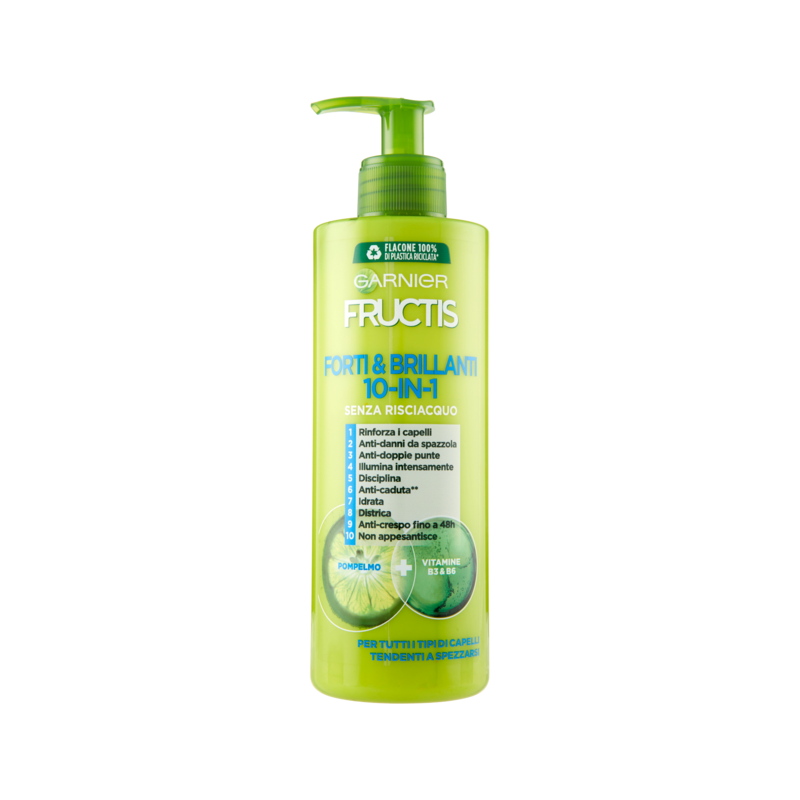 3600542404396 Fructis Trattamento Puliti E Brillanti 10in1 400ml