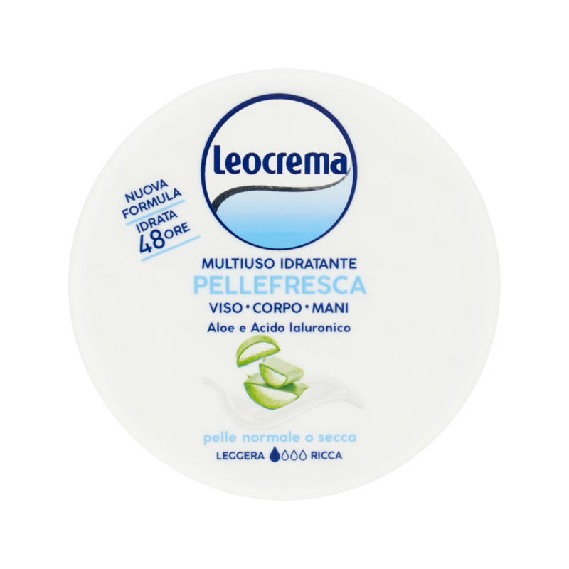 8008970010977 Leocrema Pellefresca Crema Idratante Multiuso Vaso 150ml