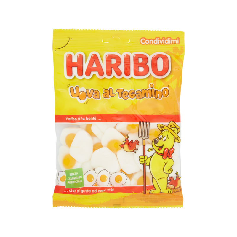 Haribo Caramelle Uova Al Tegamino 175gr