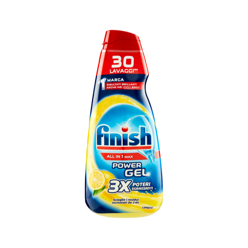 Finish Power Gel Limone 600ml