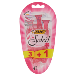 3086123262270 Bic Rasoio Soleil 3+1pz