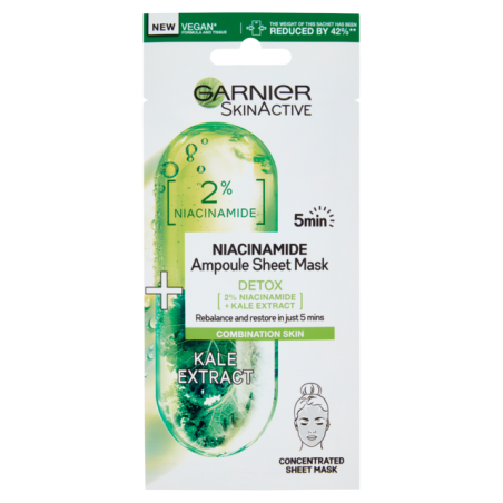 3600542387156 Garnier Maschera Tessuto Ampolla Niacinamide 15gr