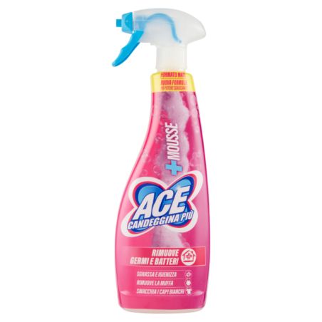 8001480709256 Ace Candeggina +Mousse Spray 800ml