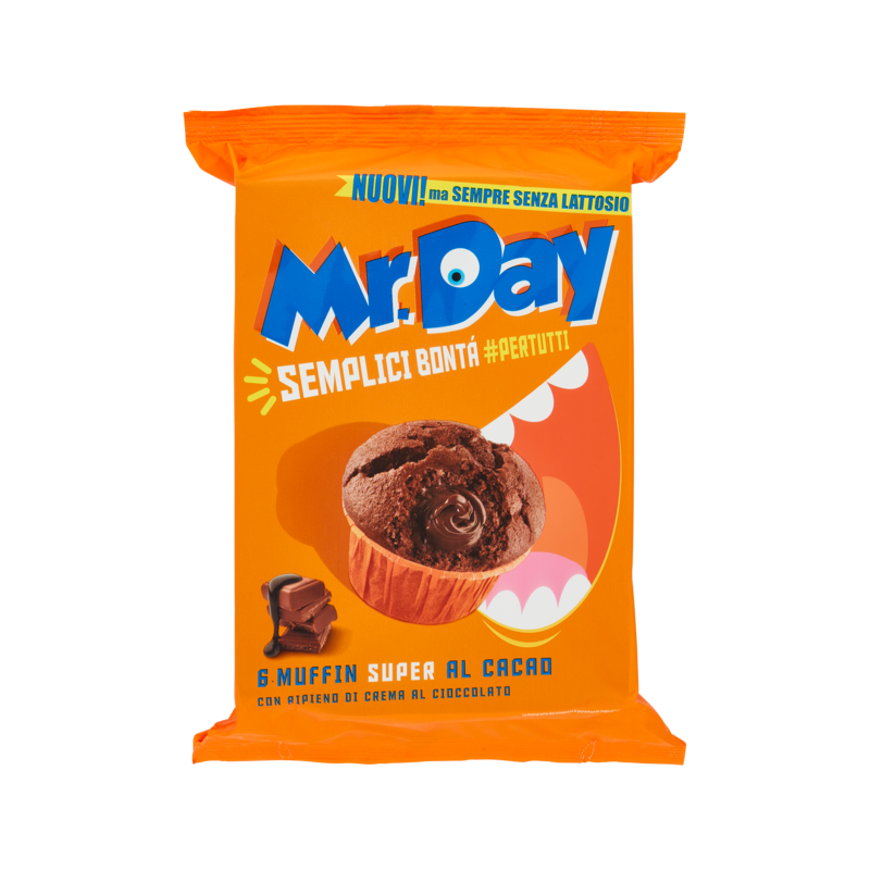 Mr. Day Muffin Cacao 6x50gr