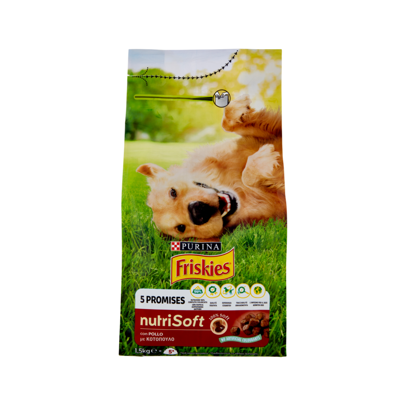 Friskies Dog Crocchette Nutrisoft Pollo New 1500gr