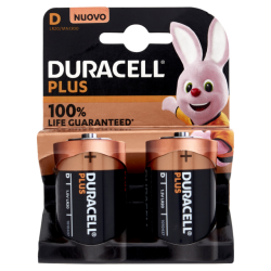 Duracell Plus 100% D Torcia...