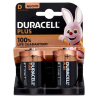 Duracell Plus 100% D Torcia New 2pz