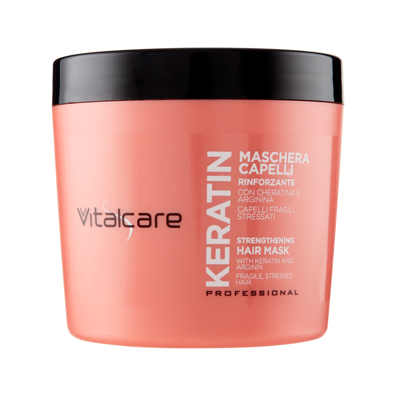 Vitalcare Maschera Capelli Keratin Rinforzante 500ml