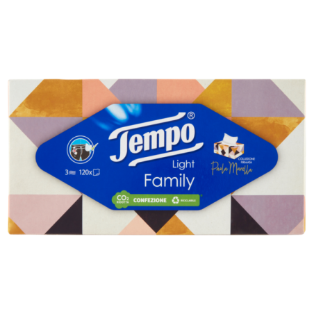 7322541379111 Tempo Fazzoletti Family Box 120pz