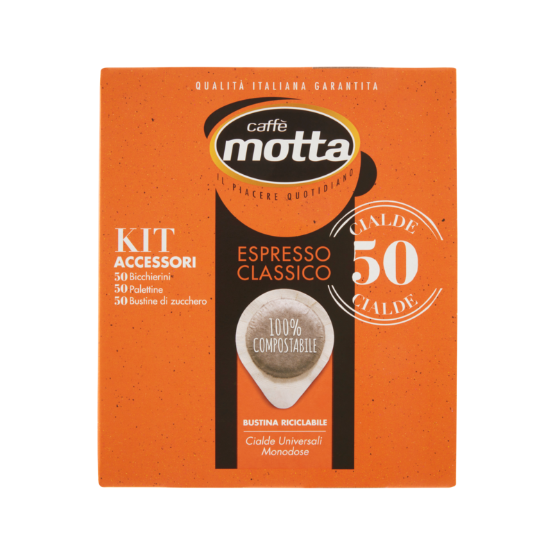 Caffe' Motta Cialde Espresso Kit 50pz