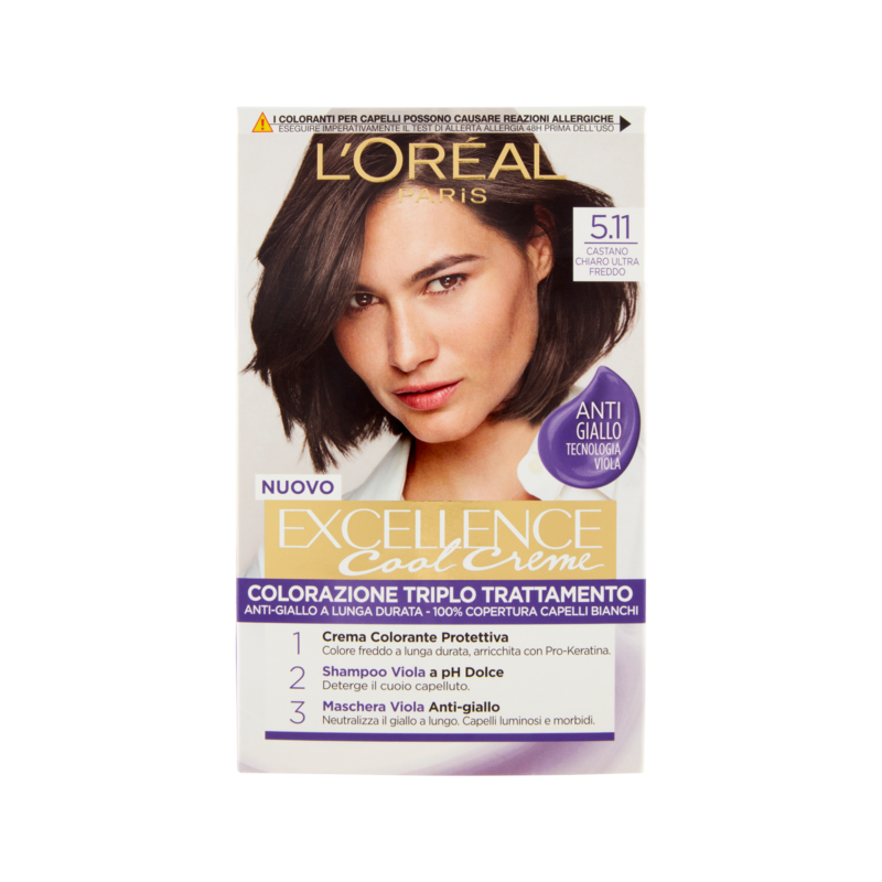 L'oreal Excellence Cool Castano Chiaro 5.11 - 1pz