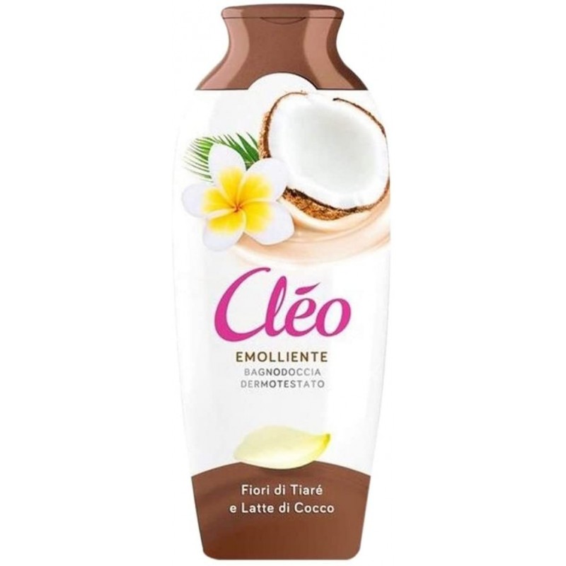 CLEO BAGNO DOCCIA EMOLLIENTE - FIORI DI TIARE' & LATTE DI COCCO 750ML