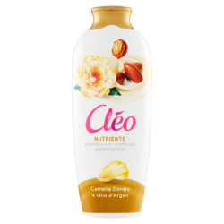 8001280012709 CLEO BAGNO DOCCIA NUTRIENTE - CAMELIA DORATA & OLIO DI ARGAN 750ML