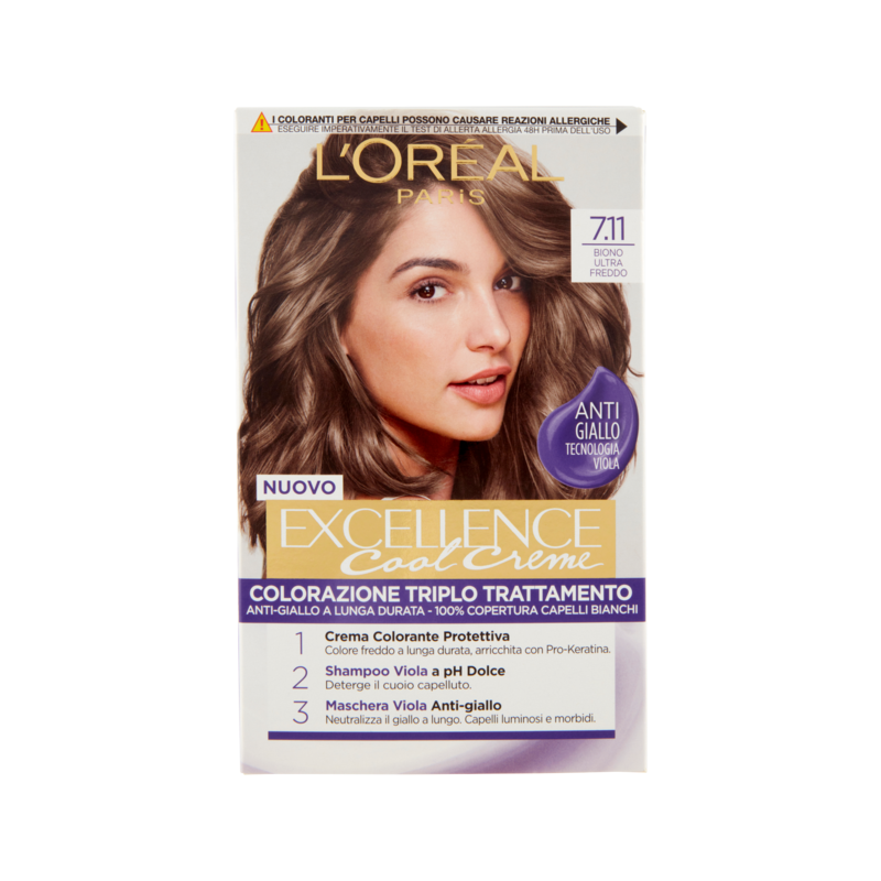 L'oreal Excellence Cool Biondo Freddo 7.11 - 1pz