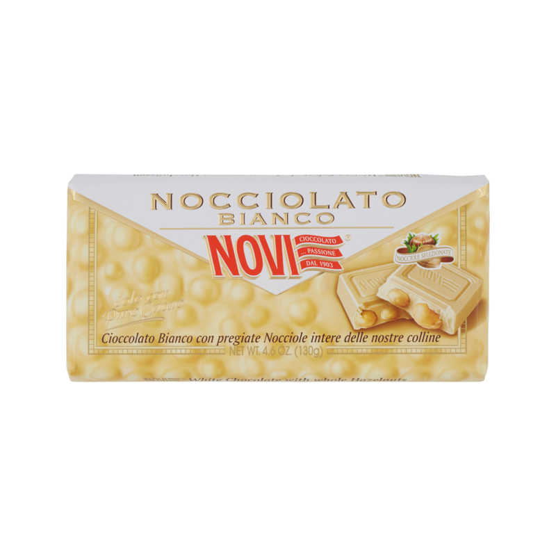 Novi Nocciolato Bianco 130gr